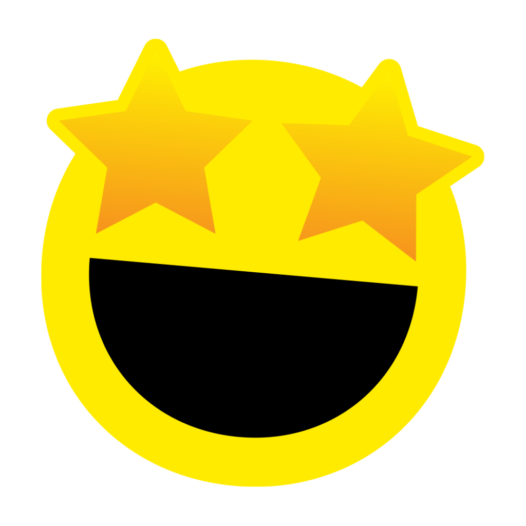 star eyes emoji